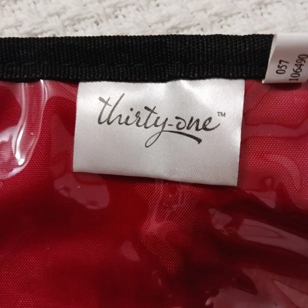 Thirty-One Jewelry Storage Travel Organizer Bag EUC